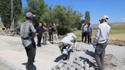 Kaymakam Ekinci köy yollarında yapılan çalışmaları inceledi