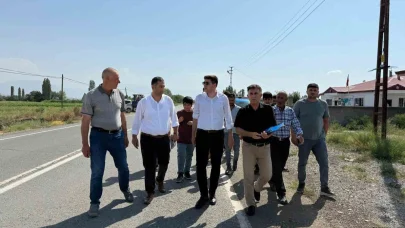 Kaymakam Erdoğan’dan köy ziyareti