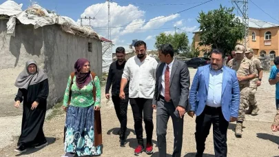 Köylerde parke çalışmaları devam ediyor
