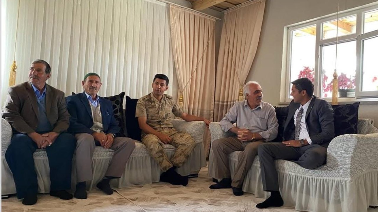 Hamur Kaymakamı Mahir’den anlamlı ziyaret