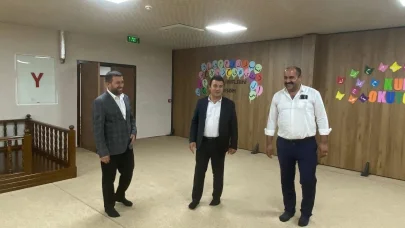Kaymakamdan 4-6 Yaş Yaz Kur’an Kursuna Ziyaret