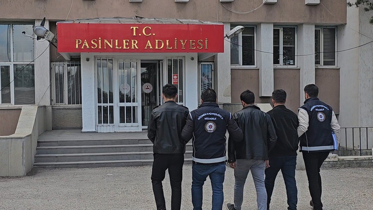 Erzurum'da düzensiz göçmen operasyonu