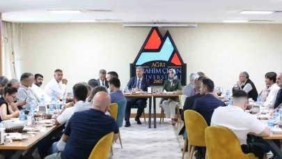 Rektör Prof. Dr. Gülçin, AİÇÜ’nün hedef ve projelerini paylaştı