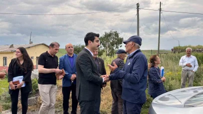 Susuz Kaymakamı Tutal, köyleri dolaşıyor