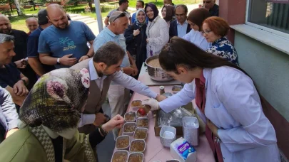 Teknik Meslek Yüksekokulundan Muharrem ayına özel aşure ikramı