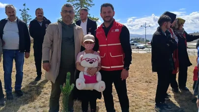 Tuana’nın fidan hayali gerçek oldu
