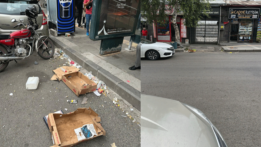 Kars’ta şiddetli rüzgar ve bilindik manzaralar!