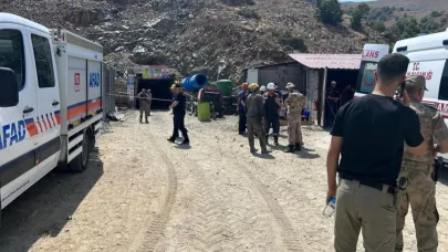 Maden ocağında göçükte kalan işçi için kurtarma çalışmaları sürüyor
