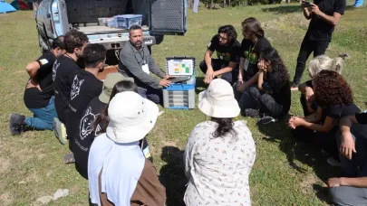 Öğrenciler yaban hayatını saha eğitimiyle öğrendi