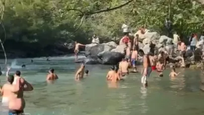 Avaşin Deresi, yaz aylarının vazgeçilmez adresi oluyor