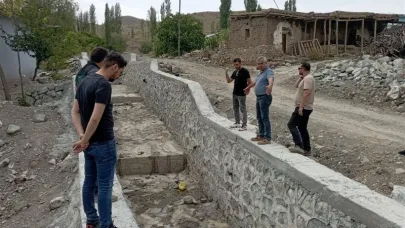Kotan, Kağızman’daki çalışmaları yerinde inceledi