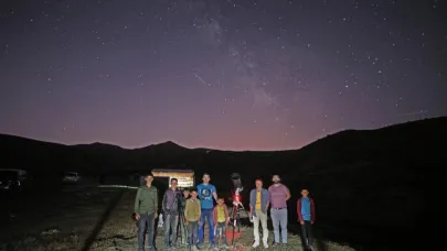 Yaylada meteor yağmuru nöbeti