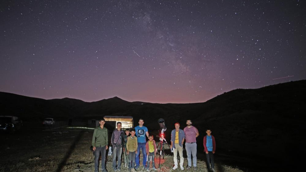 Yaylada meteor yağmuru nöbeti