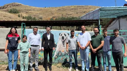 Kaymakam Tutal, hayvan barınağını  inceledi