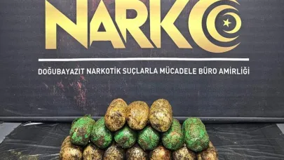 18 kilo 550 gram metamfetamin ele geçirildi