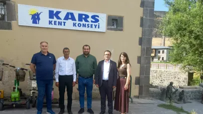 TKKB üyesi Taştan, Kars Kent Konseyini ziyaret etti