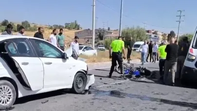 Motosiklet kazasında baba ve oğlu hayatını kaybetti