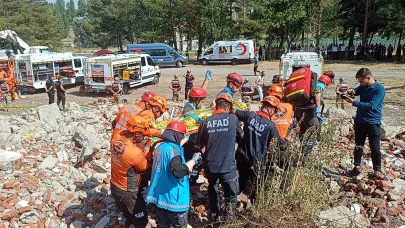 Deprem tatbikatında kurumlar arası koordinasyon dikkat çekti