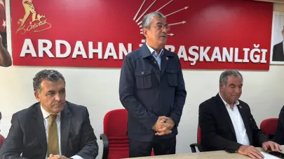 CHP Grup Başkanvekili Günaydın, Ardahan'da partililerle buluştu