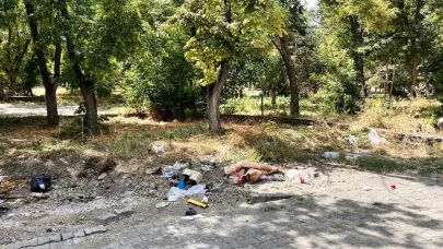 Mesut Yılmaz Parkı kaderine terk edildi
