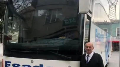 Otobüsün dinlenme kabininden yola savrulan ikinci şoför öldü