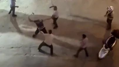 Kavga ettiği şahsa nacak ile saldırdı