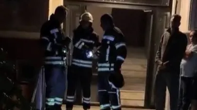 Erzurum’da yangın paniği