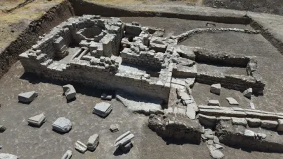 1700 yıllık Roma hamamında yerden ısıtmalı sistem ortaya çıktı
