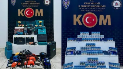 Kars'ta kaçakçılara darbe