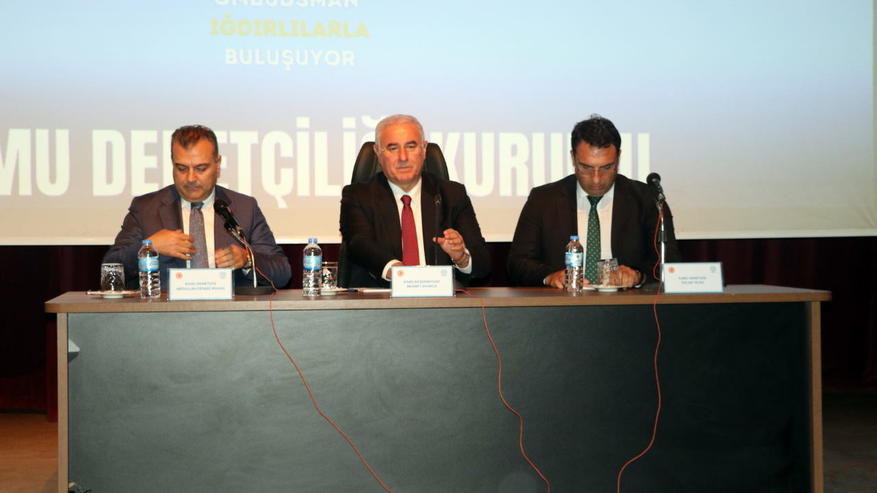 "Ombudsman Iğdırlılarla Buluşuyor" programı yapıldı