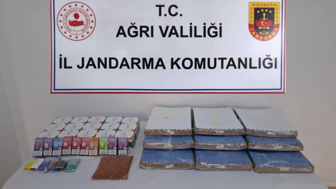 Ağrı’da binlerce kaçak botoks ve vücut geliştirme ilacı ele geçirildi