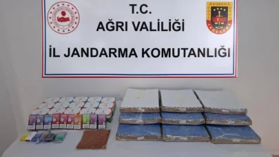 Ağrı’da binlerce kaçak botoks ve vücut geliştirme ilacı ele geçirildi