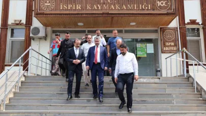 Bakan Yardımcısı Tarıkdaroğlu’ndan İspir’e sosyal hizmet odaklı ziyaret