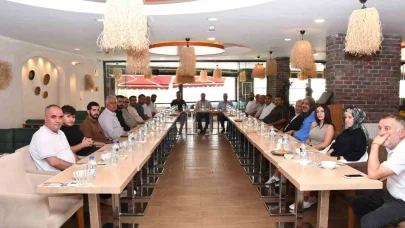 Başkan Taşkın basın mensupları ile bir araya geldi