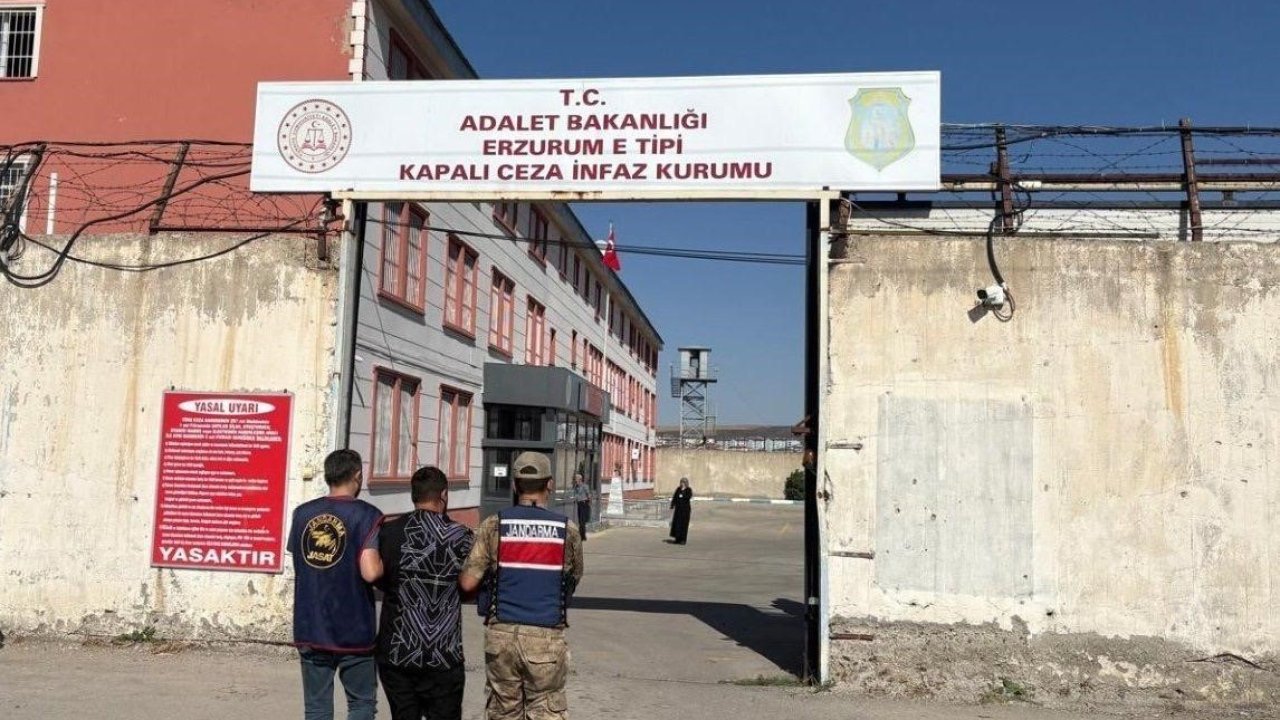Erzurum'da cezaevi firarisi yakalandı