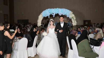 Dilan ve Ömer Çifti Oltu’da dünya evine girdi