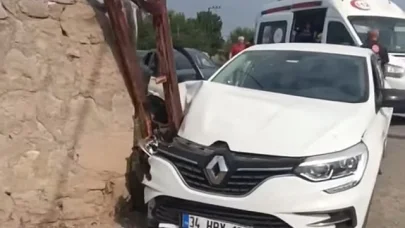 Iğdır’da trafik kazası: 1 yaralı