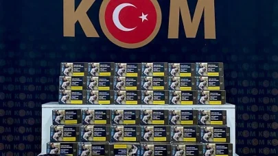 Kars’ta 30 bin Makaron ele geçirildi