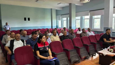 Mera ve köy kanunu bilgilendirme toplantısı yapıldı