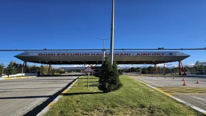 Erzurum Havalimanı’nda 112 bin 456 yolcuya hizmet verildi