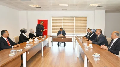 Vali Çiftçi’ye TSE brifingi