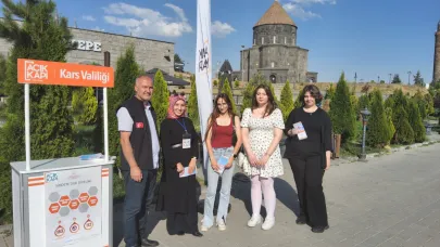 Kars Açık Kapı'dan farkındalık çalışması