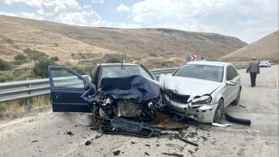 Sarıkamış'ta zincirleme trafik kazası