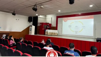 Emniyet personellerine ŞÖNİM hizmetleri eğitimi verildi