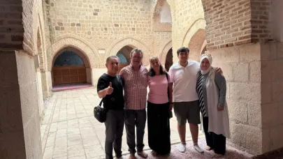 Dünya turuna çıkan Alman çift Türkiye'de