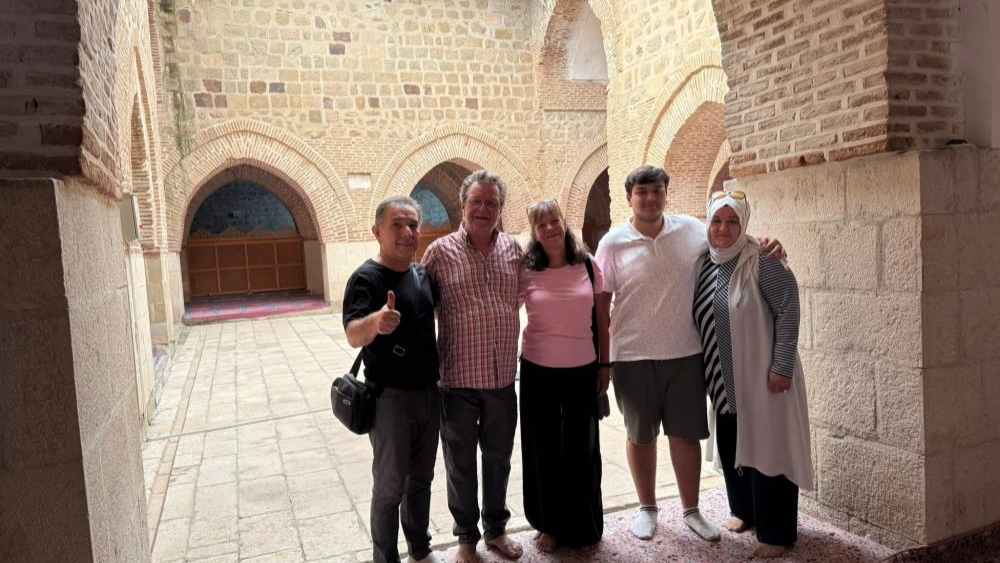 Dünya turuna çıkan Alman çift Türkiye'de