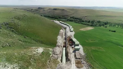Kars'ta 475.780 dekar tarım arazisi sulama suyuna kavuşacak