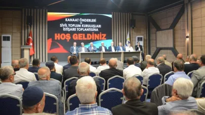 Toplumsal olayların çözümü için toplandılar