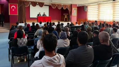 Kaymakam Aslantatar, okul müdürleri ile bir araya geldi