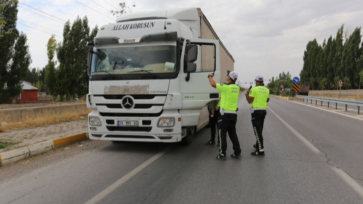 Patnos'ta trafik denetimi